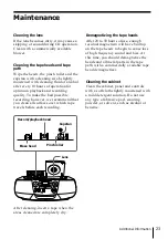 Предварительный просмотр 23 страницы Sony CFD-V17 - Cd Radio Cassette-corder Operating Instructions Manual