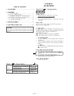 Preview for 40 page of Sony CFD-V17 - Cd Radio Cassette-corder Service Manual