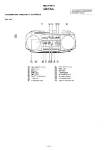 Предварительный просмотр 4 страницы Sony CFD-V20 Service Manual