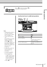 Preview for 11 page of Sony CFD-V37 Operating Instructions Manual