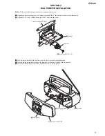 Предварительный просмотр 9 страницы Sony CFD-V6 Service Manual