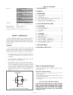 Preview for 2 page of Sony CFD-V77S Service Manual