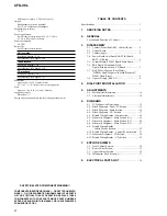 Preview for 2 page of Sony CFD-V8L Service Manual