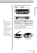 Preview for 8 page of Sony CFD-W57 - Cd Radio Cassette-corder Operating Instructions Manual