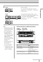 Preview for 12 page of Sony CFD-W57 - Cd Radio Cassette-corder Operating Instructions Manual