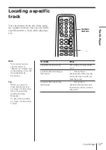 Preview for 14 page of Sony CFD-W57 - Cd Radio Cassette-corder Operating Instructions Manual