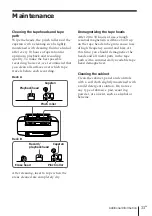 Preview for 34 page of Sony CFD-W57 - Cd Radio Cassette-corder Operating Instructions Manual