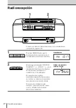 Preview for 41 page of Sony CFD-W57 - Cd Radio Cassette-corder Operating Instructions Manual