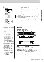 Preview for 46 page of Sony CFD-W57 - Cd Radio Cassette-corder Operating Instructions Manual