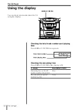 Предварительный просмотр 12 страницы Sony CFD-Z125 - Cd Radio Cassette-corder Operating Instrctions