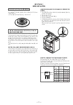 Preview for 3 page of Sony CFD-Z125 - Cd Radio Cassette-corder Service Manual