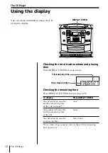 Предварительный просмотр 12 страницы Sony CFD-Z500 - Cd Radio Cassette-corder Operating Instructions Manual