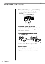 Предварительный просмотр 24 страницы Sony CFD-Z500 - Cd Radio Cassette-corder Operating Instructions Manual