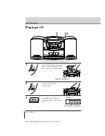 Предварительный просмотр 4 страницы Sony CFD-ZW150 Operating Instructions Manual