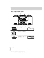 Предварительный просмотр 6 страницы Sony CFD-ZW150 Operating Instructions Manual