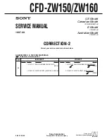 Preview for 56 page of Sony CFD-ZW150 Service Manual