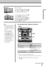 Preview for 11 page of Sony CFD-ZW700 - Cd Radio Cassette-corder Operating Instructions Manual