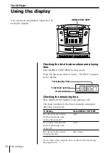 Preview for 12 page of Sony CFD-ZW700 - Cd Radio Cassette-corder Operating Instructions Manual