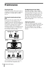 Preview for 34 page of Sony CFD-ZW700 - Cd Radio Cassette-corder Operating Instructions Manual