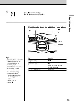 Предварительный просмотр 13 страницы Sony CFDF17CP Operating Instructions Manual