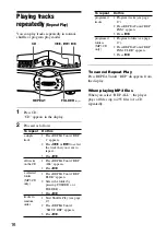 Предварительный просмотр 16 страницы Sony CFDF17CP Operating Instructions Manual