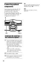 Предварительный просмотр 24 страницы Sony CFDF17CP Operating Instructions Manual