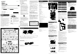 Preview for 1 page of Sony CFDG700CP - Xplod Boombox Operating Instructions