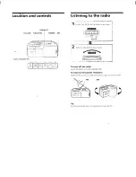 Preview for 2 page of Sony CFM-10 Operating Instructions  (primary manual) Operating Instructions