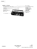 Preview for 20 page of Sony CFS-201 Service Manual