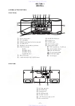 Preview for 3 page of Sony CFS-515L Service Manual