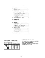 Preview for 2 page of Sony CFS-515S Service Manual