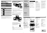 Sony CFS-616L (French) Manuel D'Utilisation preview