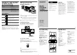 Preview for 1 page of Sony CFS-616S Operating Instructions