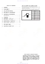 Preview for 2 page of Sony CFS-616S Service Manual