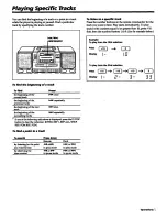 Preview for 11 page of Sony CFS-D550 - Mega Bass Cassette-corder User Manual