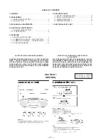 Preview for 2 page of Sony CFS-E2 Operating Instructions  (primary manual) Service Manual