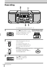 Preview for 8 page of Sony CFS-KW77S Operating Instructions Manual