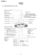 Preview for 4 page of Sony CFS-W404 Service Manual