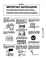 Preview for 6 page of Sony CFS-W455 Operating Instructions Manual