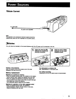 Preview for 5 page of Sony CFS-W505 Operating Instructions Manual