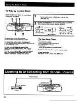 Preview for 18 page of Sony CFS-W505 Operating Instructions Manual