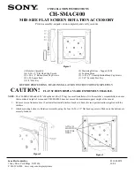 Sony CH-SMAC400 Installation Instructions preview