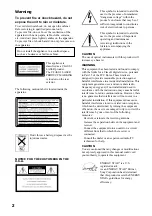 Preview for 2 page of Sony CHC-CL1 - Compact Hi Fi Component System Operating Instructions Manual