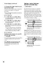 Preview for 22 page of Sony CHC-CL5MD Operating Instructions Manual