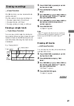 Preview for 27 page of Sony CHC-CL5MD Operating Instructions Manual