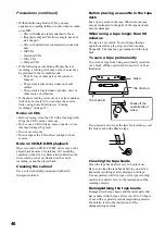 Предварительный просмотр 46 страницы Sony CHC-CL5MD Operating Instructions Manual