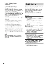 Preview for 48 page of Sony CHC-CL5MD Operating Instructions Manual