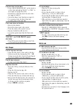 Preview for 49 page of Sony CHC-CL5MD Operating Instructions Manual