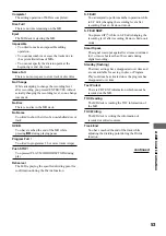 Preview for 53 page of Sony CHC-CL5MD Operating Instructions Manual