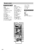 Предварительный просмотр 6 страницы Sony CHC-CV40 Operating Instructions Manual